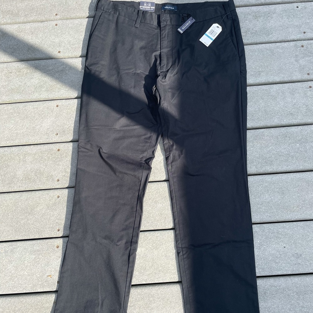 Nautica dress pants new with tags Black